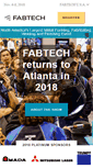 Mobile Screenshot of fabtechexpo.com